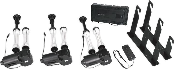 Nanlite Kit elevatore a 3 assi per il supporto del fondale