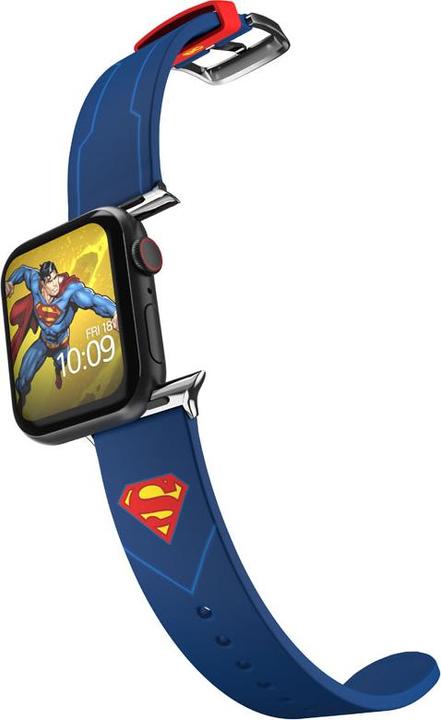 Image du produit Moby Fox Bracelet DC Smartwatch Logo Superman (22 mm, Acier inoxydable, Silicone)