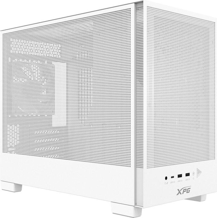 Actual product image Adata Geh XPG VALOR MESH NANO (M-ATX) Midi Tower weiss retail (mATX, Mini-ITX)