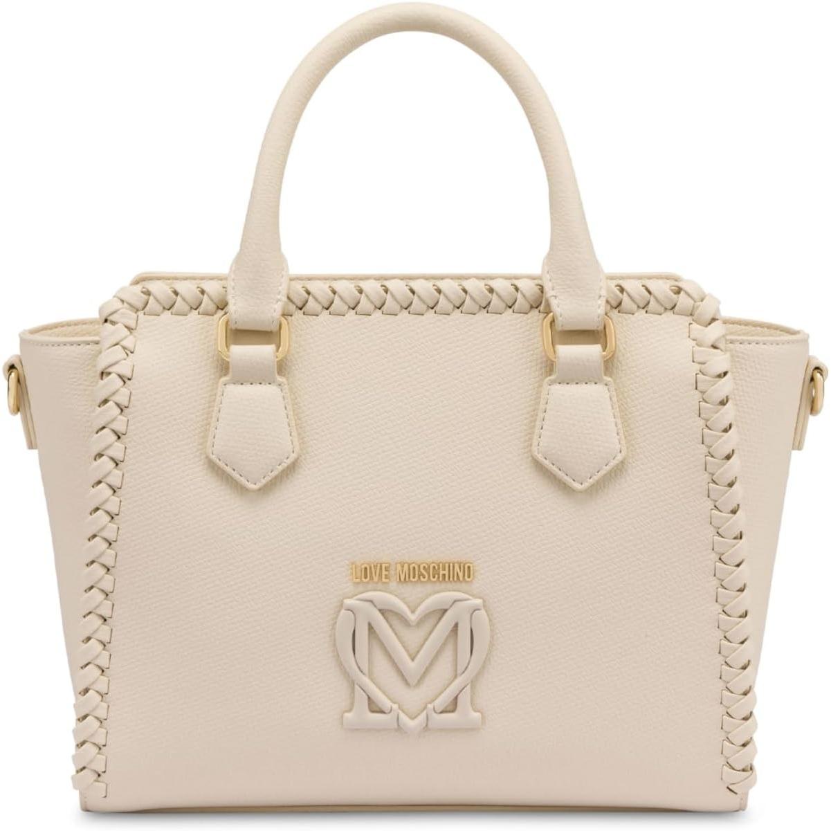 Love Moschino Donna Bianco Donne, Borsetta, Tas In Avorio Per