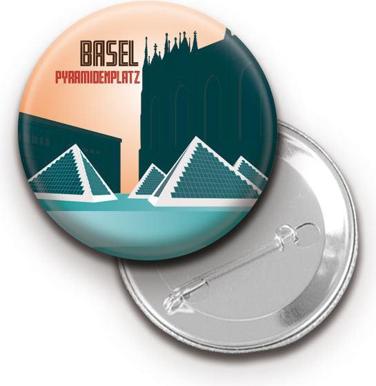 Immagine prodotto S.wert Design Button Basel Pyramidenplatz