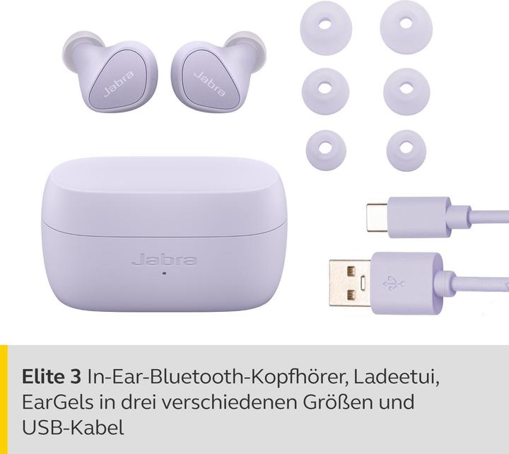 Productafbeelding Jabra Elite 3 (NC, 7 h, Draadloze)