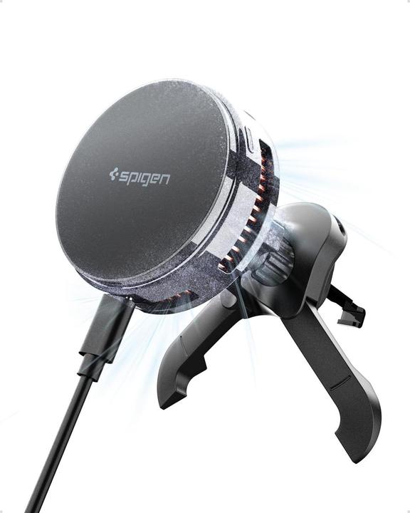 Spigen Other goods Essential EV25MFAQ Magnetic MagSafe Car Air Vent Mount - Black