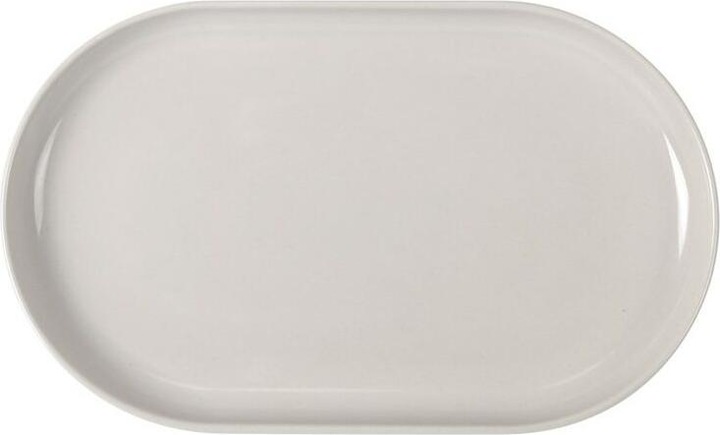 Actual product image La Mer Tablett für Snacks Ivory Oval 25 x 15 x 2,2 cm (18 Stück)