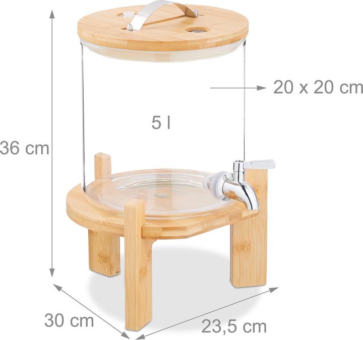 Image du produit Relaxdays Getränkespender