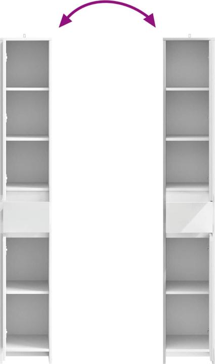 Actual product image vidaXL Badezimmerschrank (33 x 30 x 190 cm)