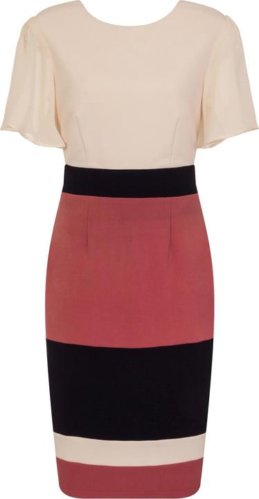 Produktbild Paper Dolls Kleid Cannes mit Blockstreifen (38)