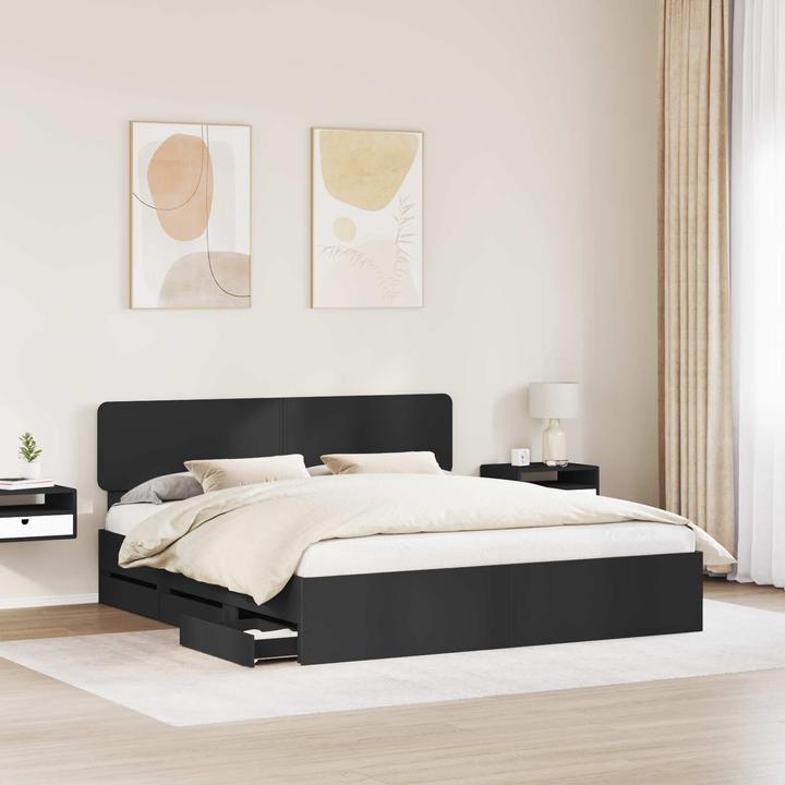Image du produit vidaXL Modernes Bett (200 x 200 cm)