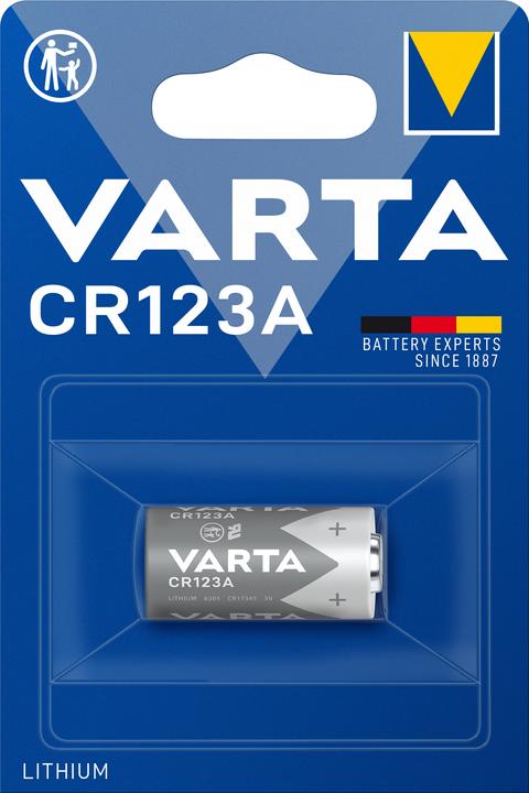 Productafbeelding Varta Professionele foto CRLithium batterij (10 Pcs., RCR123A, 1430 mAh)