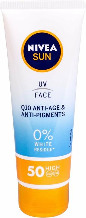 Actual product image NIVEA Sun UV Face Q10 Anti-Age (Sun cream face, SPF 50, 50 ml, 150 g)