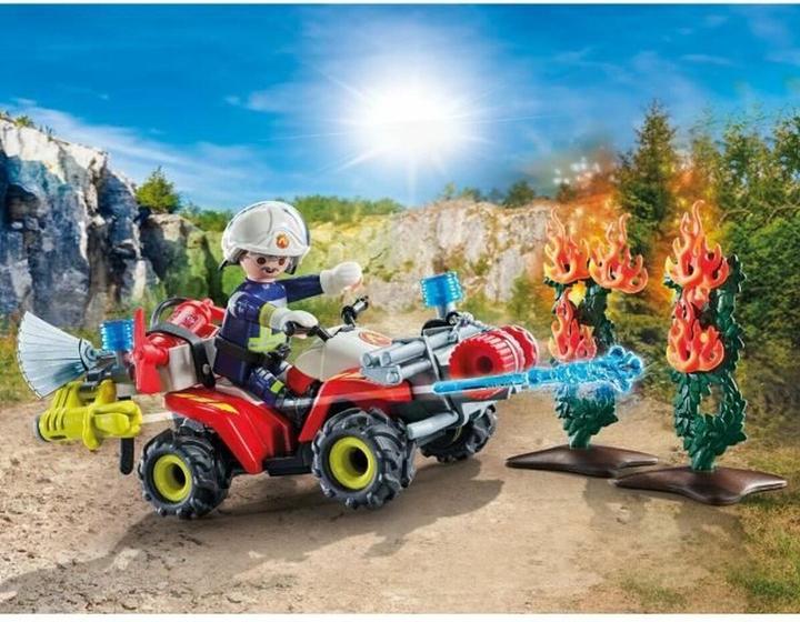 Produktbild Playmobil Feuerwehr Quad löscht Heckenbrand (71825, Playmobil Action Heroes)