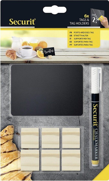 Actual product image Securit Wood display stand (Weekly planner, Measuring 9 x 10 cm)