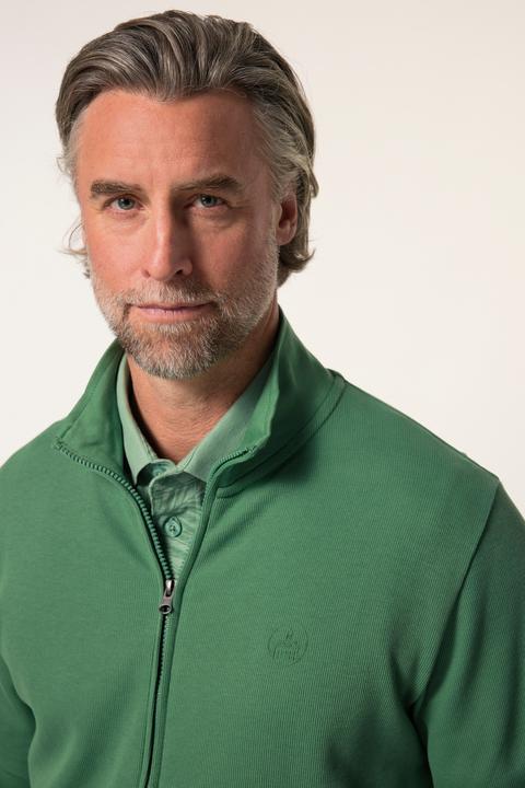Produktbild Boston Park Sweatjacke, Rippsweat, Stehkragen, bis 84/86 (58)