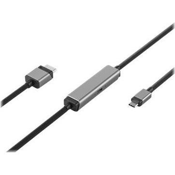 Thumbnail - Alogic Ultra USB-C To HDMI With (1 m, HDMI), Video Kabel