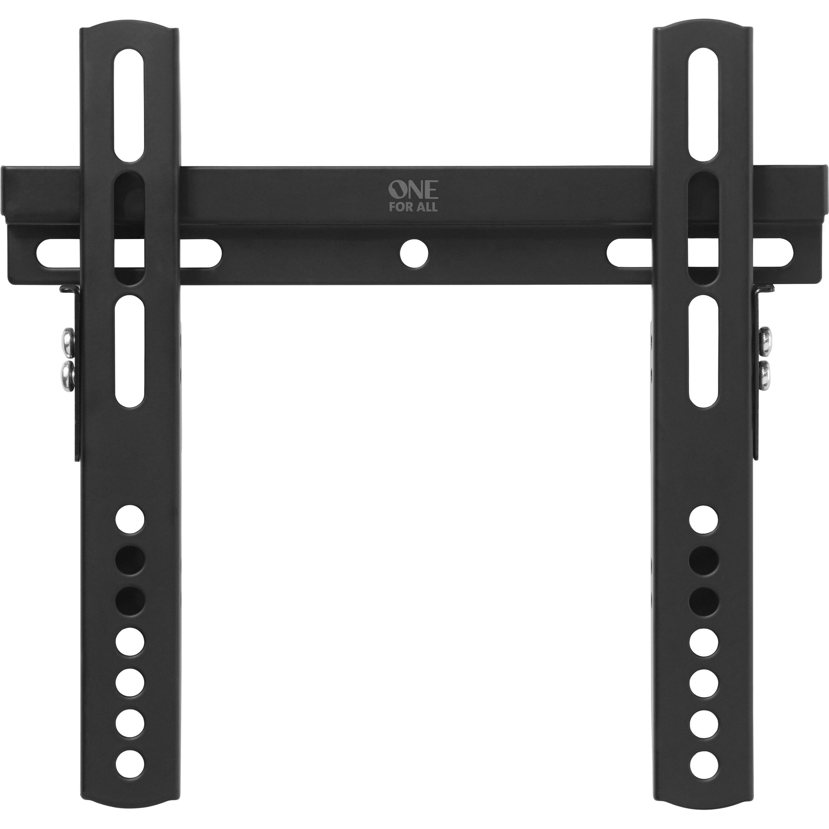 Thumbnail - One for All Solid WM4212 (Wand, 43", 40 kg), TV Wandhalterung, Schwarz