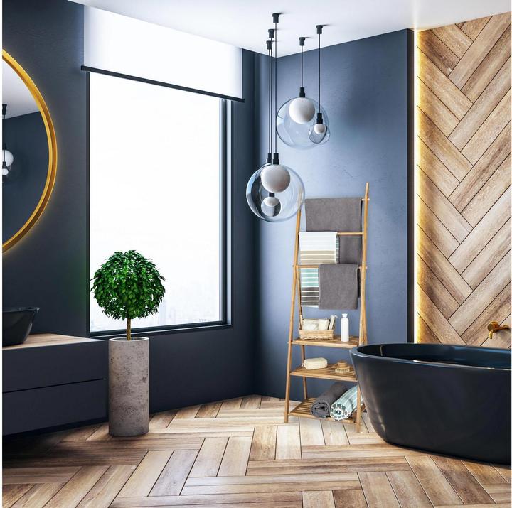 Actual product image Relaxdays Stand towel rail