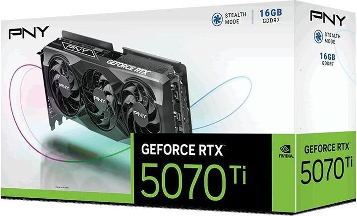 Image du produit PNY GeForce RTX 5070 Ti Triple Fan (16 Go)