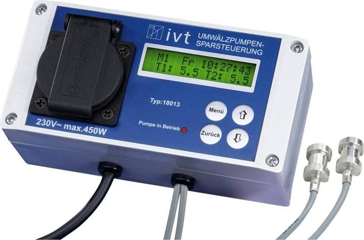Produktbild IVT Zirkulationssteuerung 0 - 50 °C 450 W (Durchlaufpumpe)