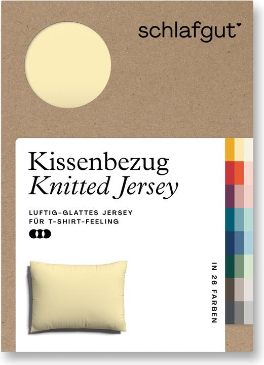 Produktbild schlafgut Knitted Jersey (Duvetbezug, 60 x 80 cm)