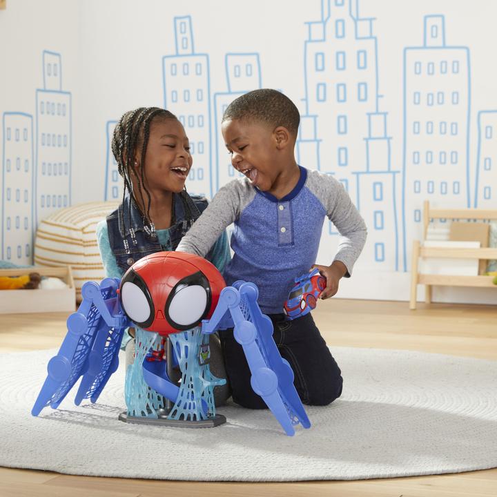 Actual product image Hasbro Spidey and His Amazing Friends Web-Quarters Playset