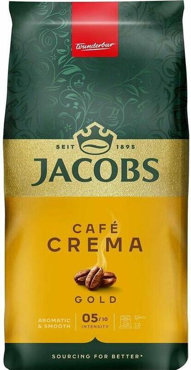 Jacobs Coffee Beans Crema Expert Roast (1000 g, Medium roast)