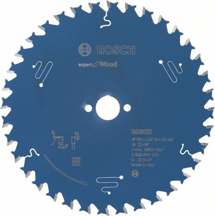 Actual product image Bosch Professional Zubehör Circular saw blade Expert for Wood, 190 x 30 x 2.6 mm, 24