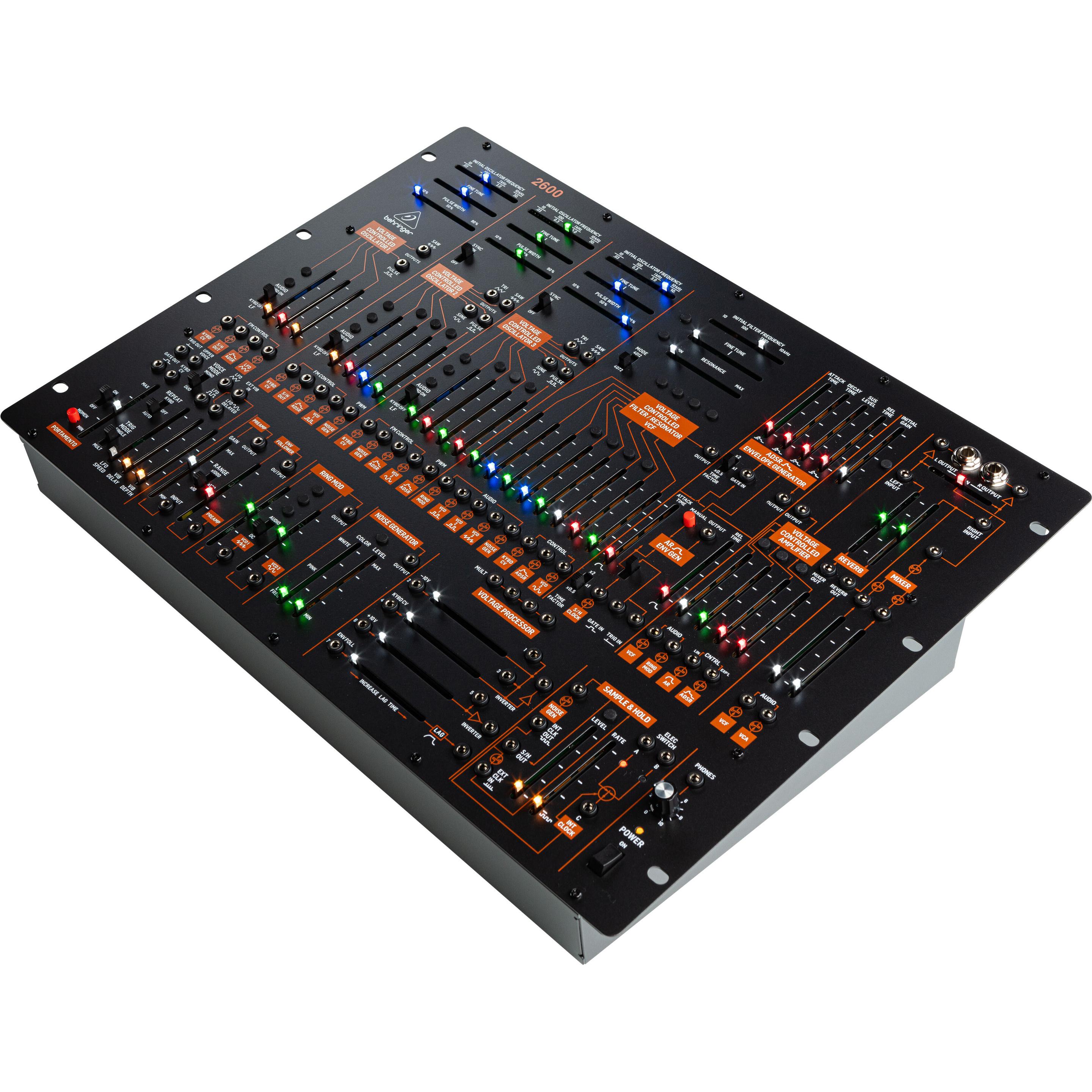 Behringer 2600, Sintetizzatore, Nero