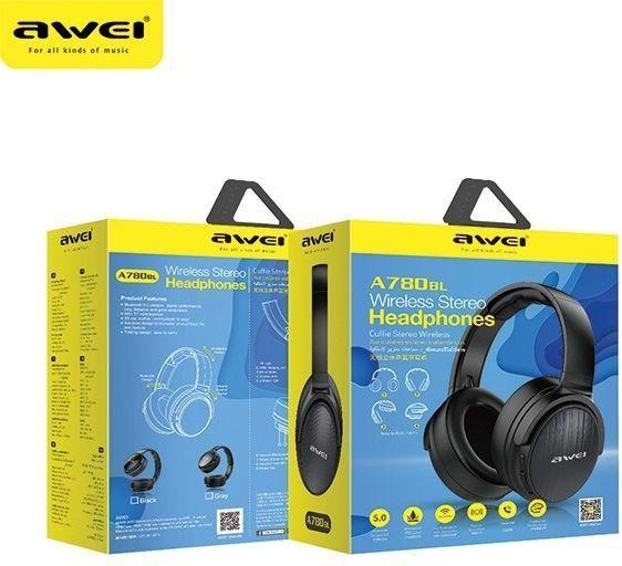 Produktbild Awei Bluetooth headphone s A780BL black (Keine Geräuschunterdrückung, 15 h, Kabellos)