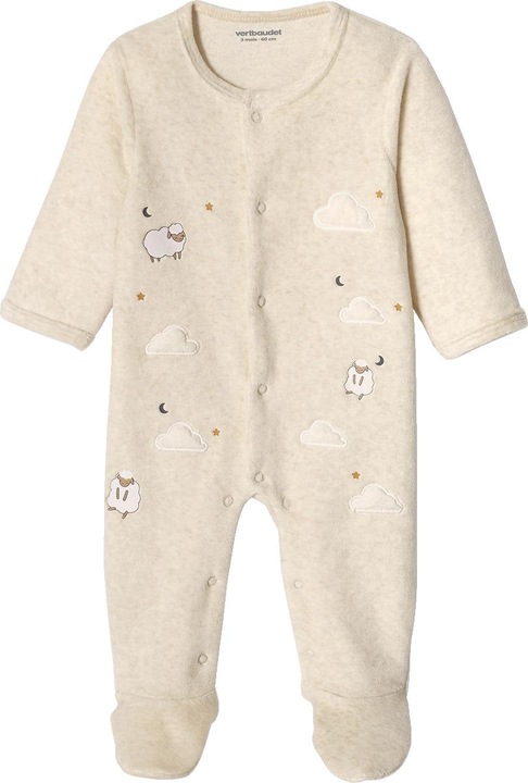 Image du produit Vertbaudet Baby Samt-Strampler Oeko-Tex (44)