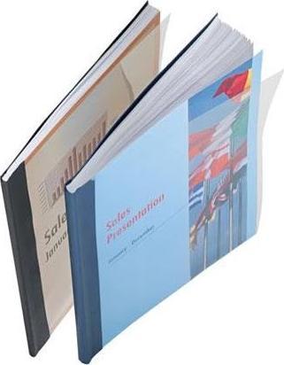 Produktbild Leitz impressBIND Mappen Soft Cover A4 10 Stk. - 3,5 mm, schwarz (A4, 10x)