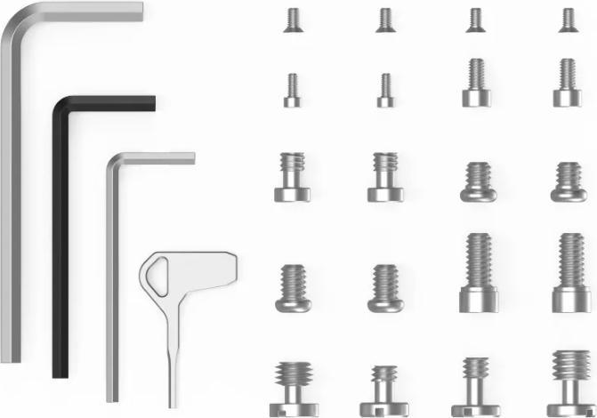 Actual product image SmallRig 3184 Screw and Hex Key Storage Plate (Various video accessories)
