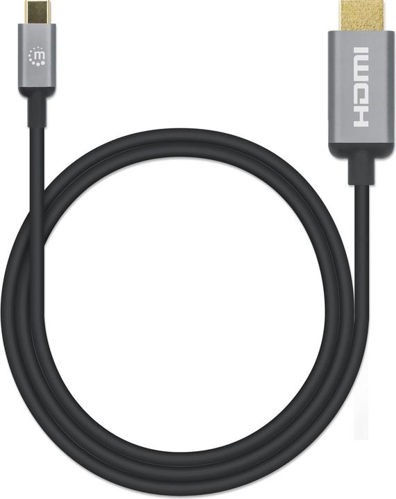 Actual product image Manhattan USB-C – HDMI (1 m, HDMI)