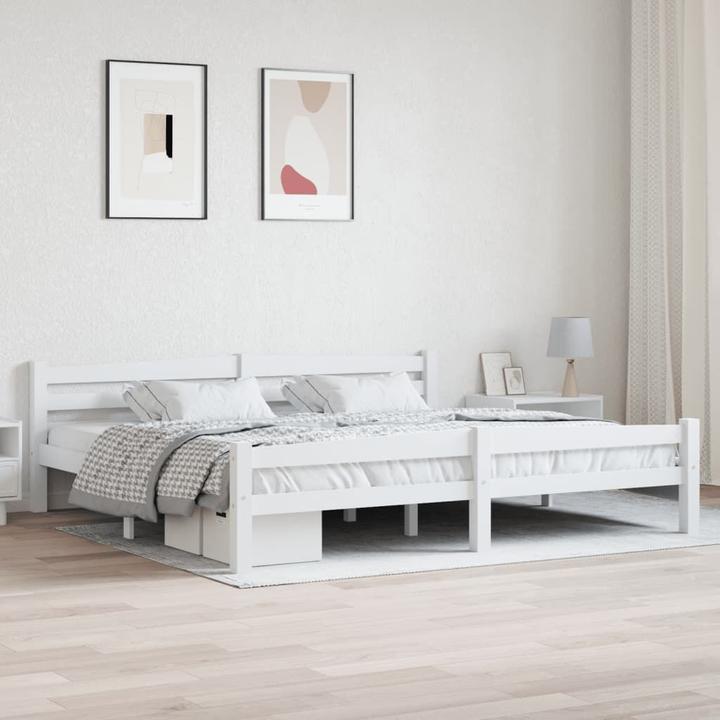 Produktbild vidaXL Bettrahmen (200 x 200 cm)