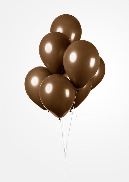 Produktbild Globos Europe Luftballons Braun, 30cm, 10 Stk. (10 x)
