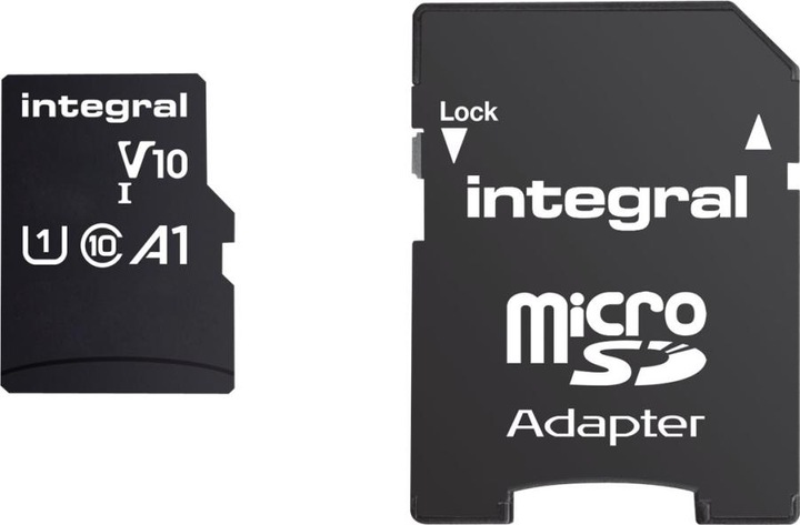 Actual product image HIGHSPEED MICROSDHC/XC V10 UHS-I 16GB (16 GB, microSD, U1, UHS-I)