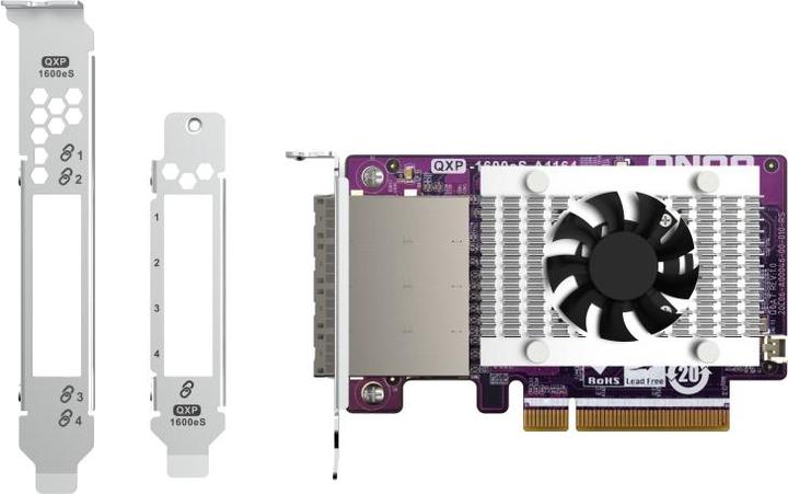 Immagine prodotto QNAP QXP-1600ES-A1164 +++ Adattatore bus host SATA a 4 porte SFF-8088