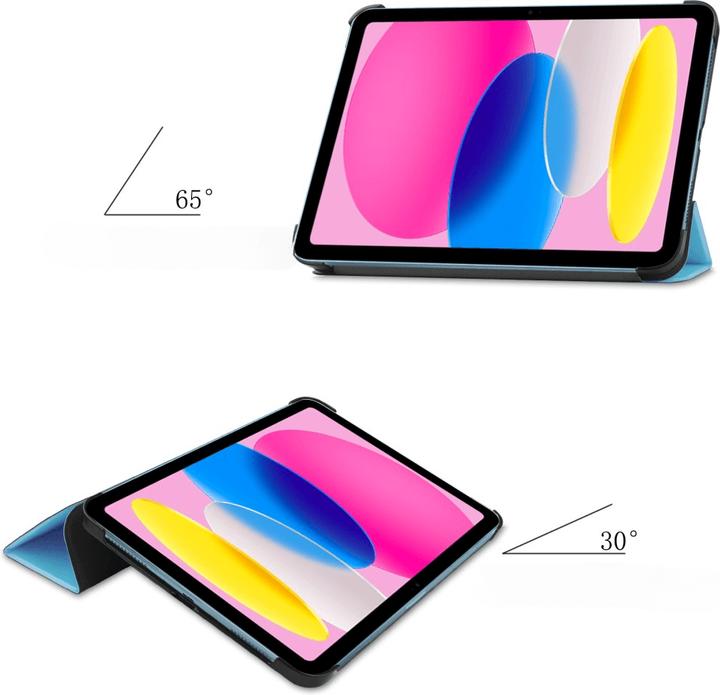 Produktbild Cover-Discount iPad 2025 / 2022 - Tri-fold Smart Leder Case (Apple iPad 2022 (10. Gen), Apple iPad 2025 (11. Gen))