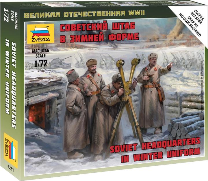 Actual product image Carson 1:72 Soviet HQ Winter