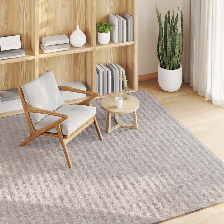 Image du produit vidaXL Moderner Teppich (120 x 120 cm)