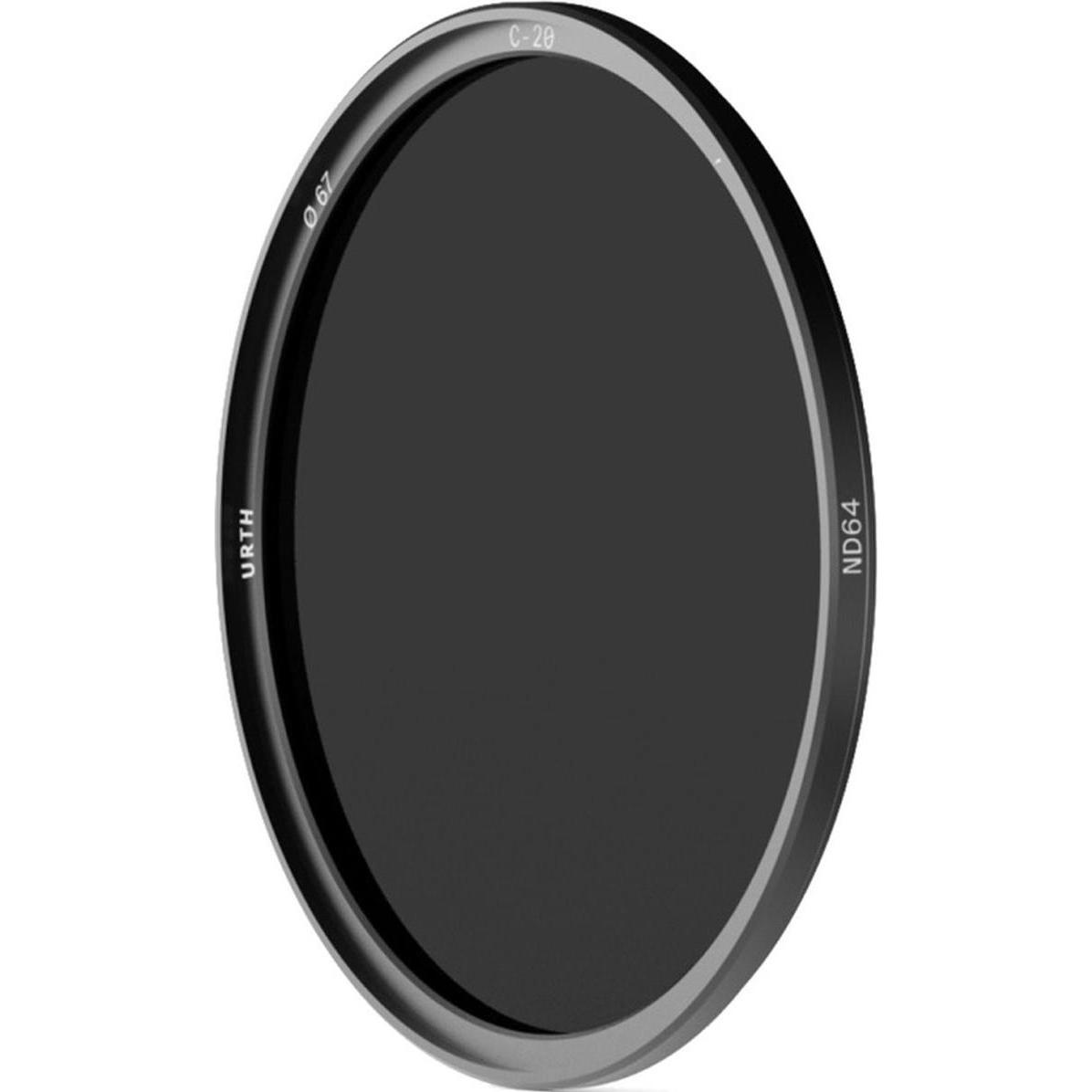 Urth 67mm Magnetic ND64 (6 Stop) Filter Plus+ (67 mm, Filtri grigi), Filtro fotografico, Grigio