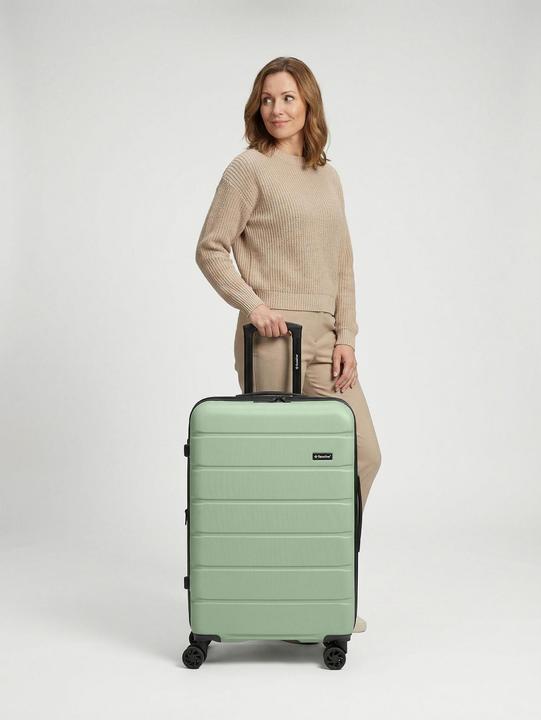 Produktbild Saxoline Miami 4 Rollen Trolley M 65 cm mit Dehnfalte (70 l)