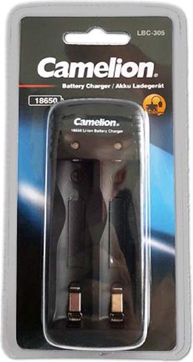 Produktbild Camelion Ladegerät inklusive Micro USB Ladekabel passend für 1 oder 2 Li-ion Akku 18650er (Ladegerät ohne Akku)