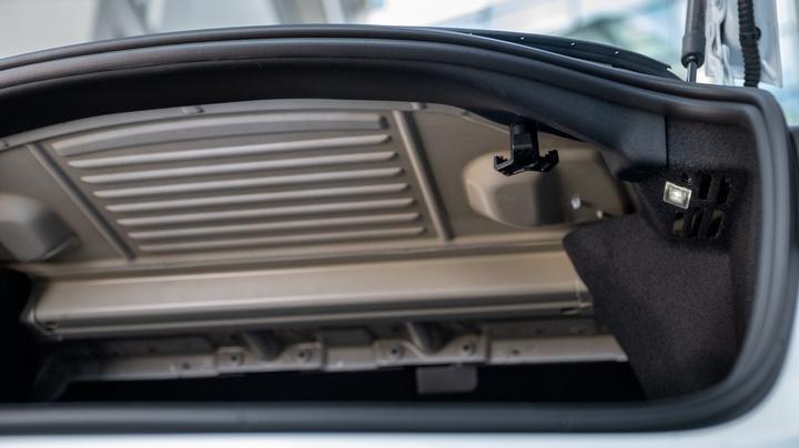 Actual product image Made4EV Boot hook for the Tesla Model 3