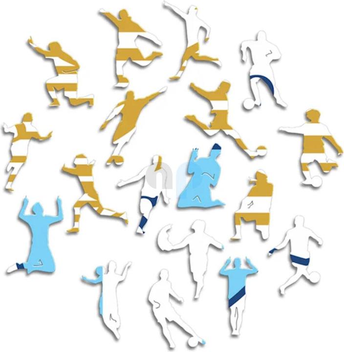 Immagine prodotto Iconic SS Lazio - Logo - Puzzle in Legno Taglia L (500 Pezzi) (500 pezzi)