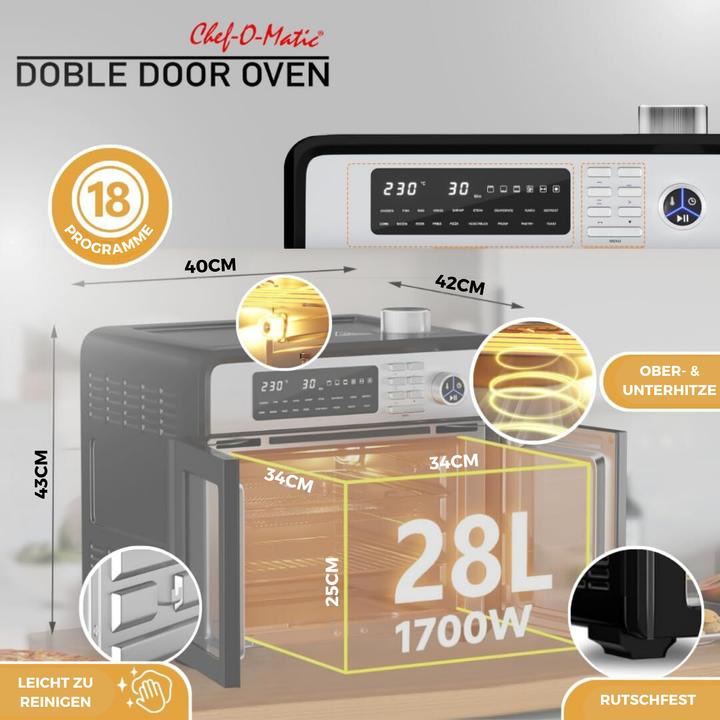 Produktbild Best direct Chef O Matic Double Door Oven