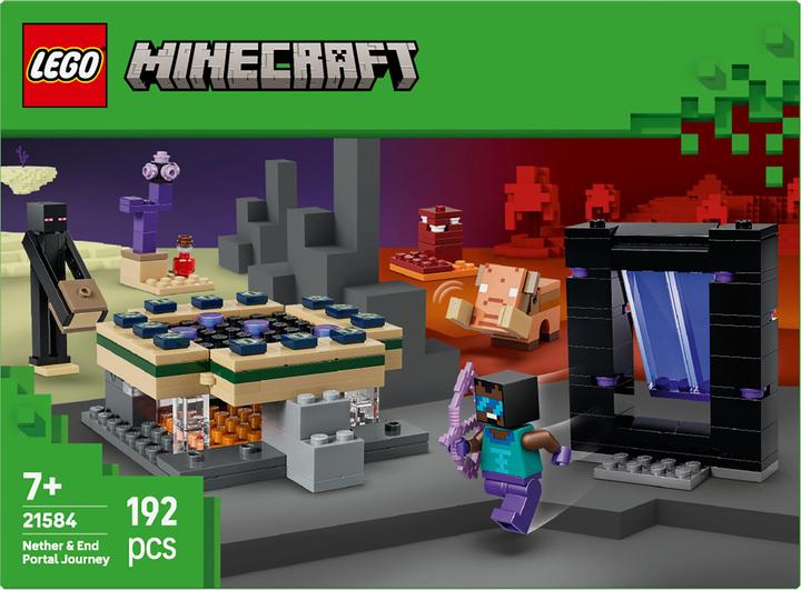 Actual product image LEGO Reise durch Nether und Endportal (21584, LEGO Minecraft)