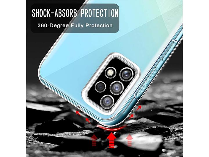 Produktbild Screenguard 360° Screen & Body Protector Samsung Galaxy A52 Hülle mit Folie (Samsung Galaxy A52)