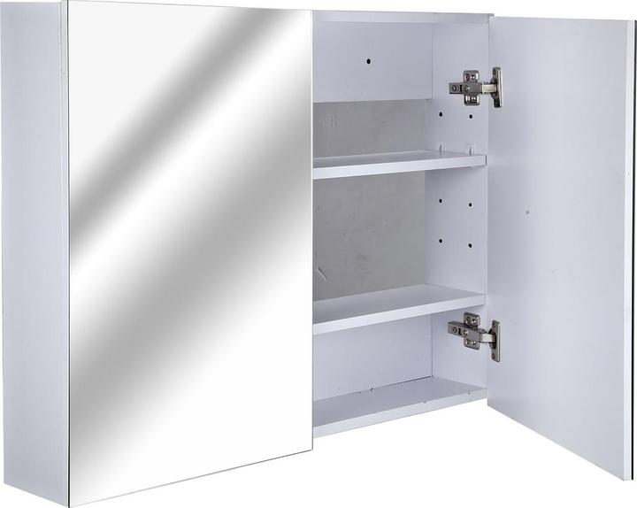 Actual product image Homcom Bathroom mirror cabinet (15 x 80 x 60 cm)