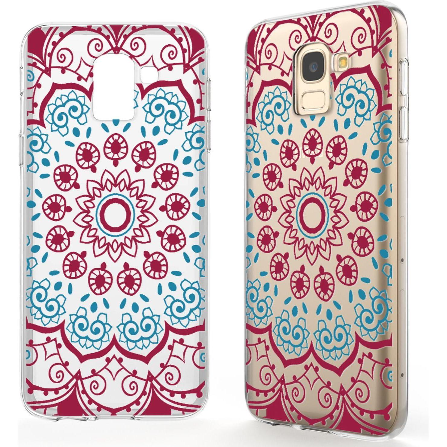 Nalia Handyhülle (Samsung Galaxy J6 (2018)), Smartphone Hülle, Mehrfarbig