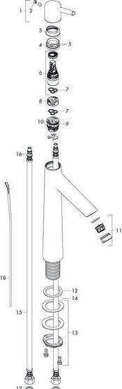 Produktbild hansgrohe Talis S Chrom